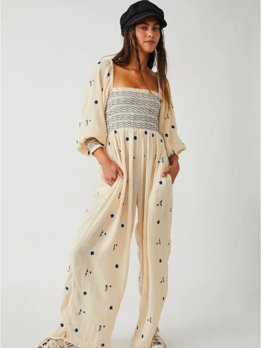 Free People Dahlia Jumpsuit Sz M